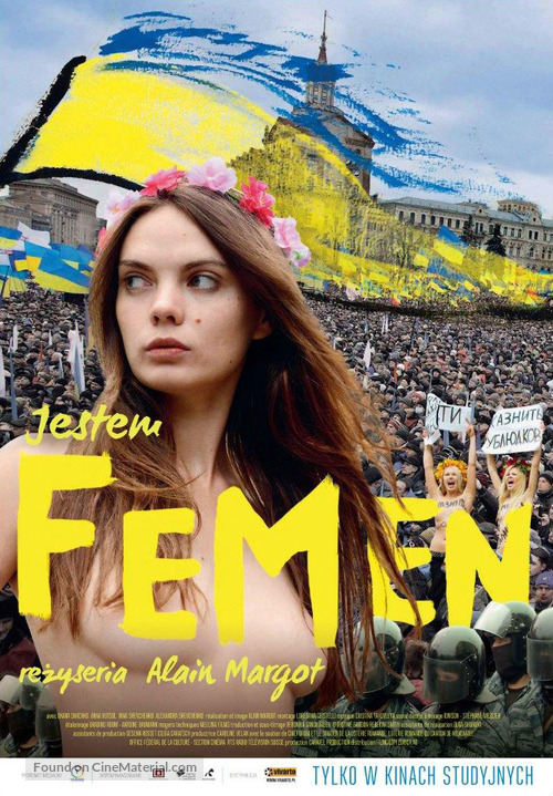 Je suis Femen - Polish Movie Poster