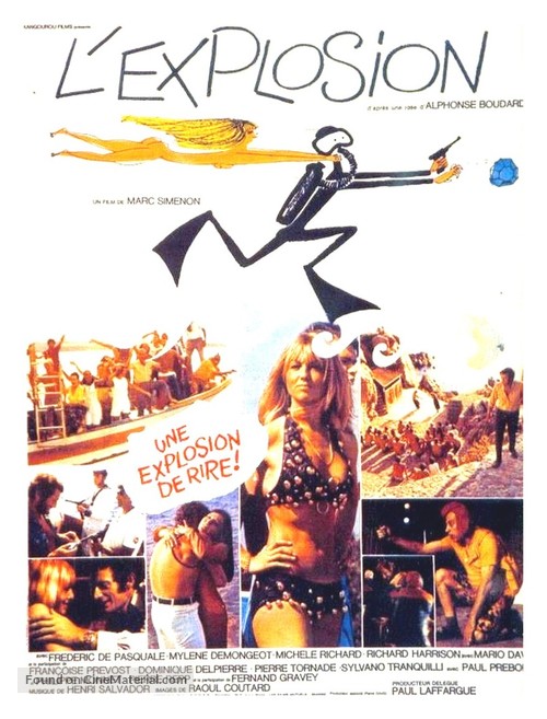 L&#039;explosion - French Movie Poster