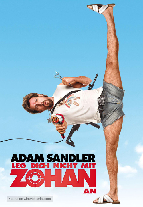 You Don&#039;t Mess with the Zohan - German Movie Poster