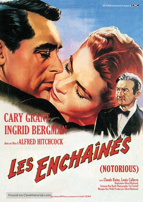 Notorious - French Movie Poster