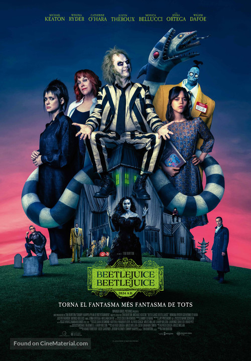 Beetlejuice Beetlejuice - Andorran Movie Poster