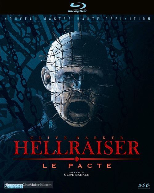 Hellraiser - French Blu-Ray movie cover