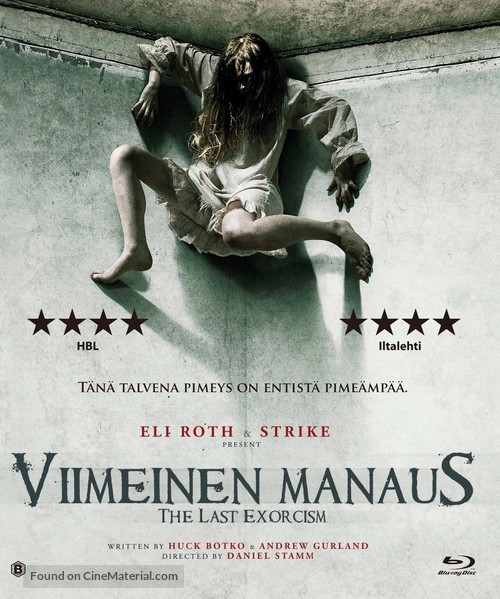 The Last Exorcism - Finnish Blu-Ray movie cover