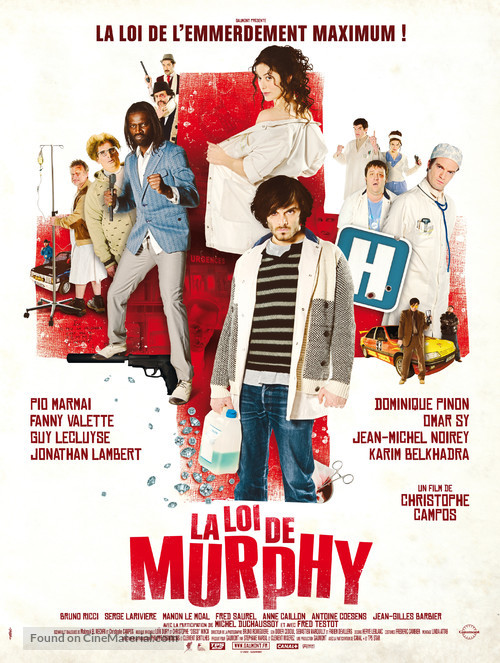 La loi de Murphy - French Movie Poster