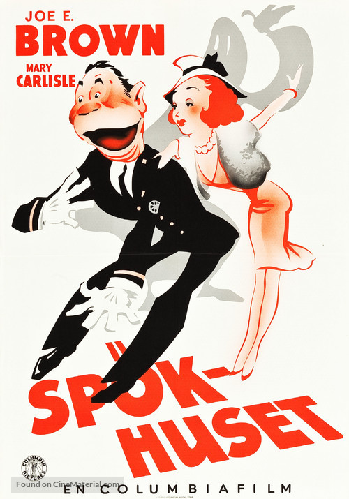 Beware Spooks! - Swedish Movie Poster