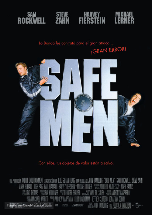 Safe Men - Spanish Movie Poster