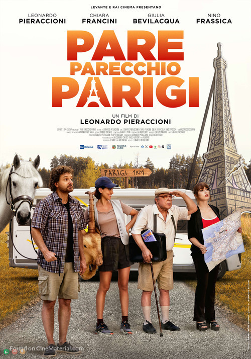 Pare parecchio Parigi - Italian Movie Poster