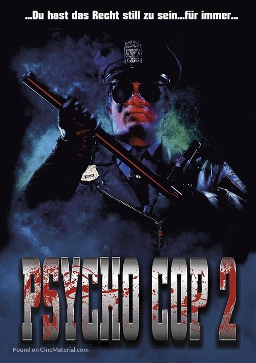 Psycho Cop Returns - Swiss Blu-Ray movie cover