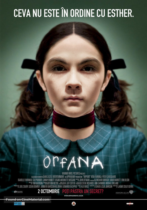Orphan - Romanian Movie Poster