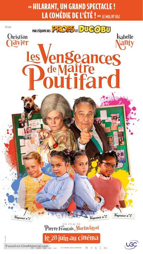 Les Vengeances de Ma&icirc;tre Poutifard - French Movie Poster