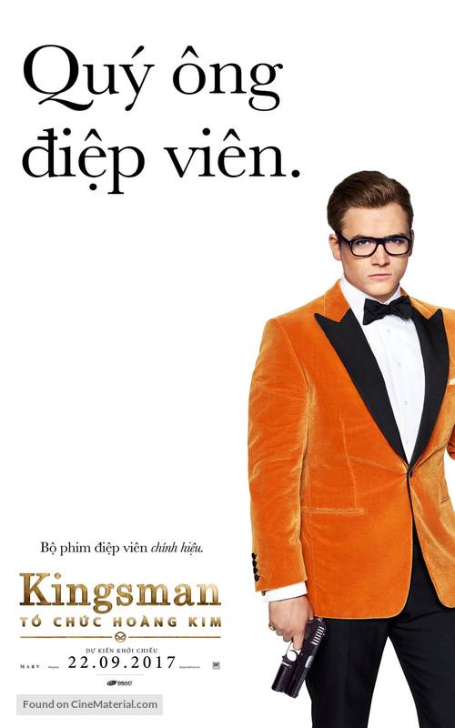 Kingsman: The Golden Circle - Vietnamese Movie Poster