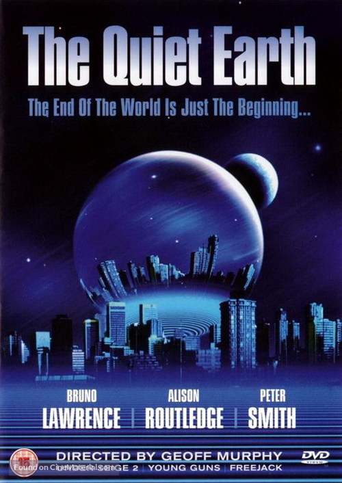 The Quiet Earth - British DVD movie cover