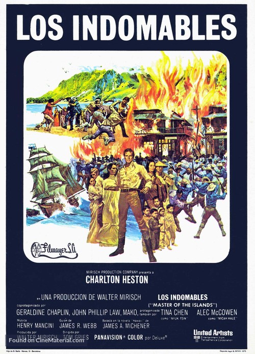 The Hawaiians - Spanish Movie Poster