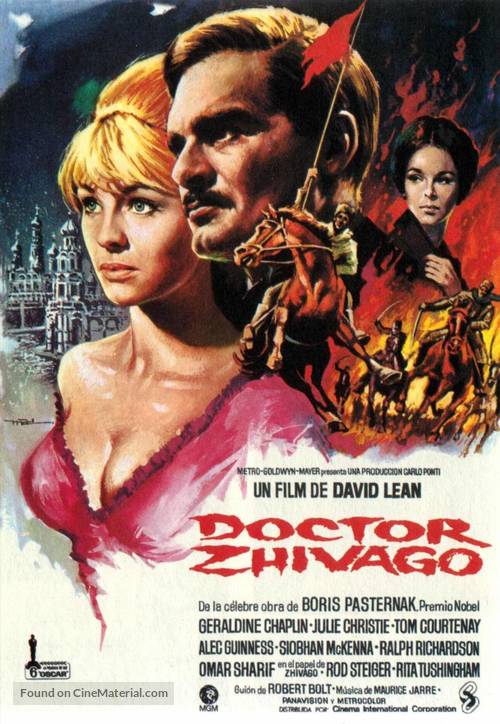 Doctor Zhivago - Spanish Movie Poster