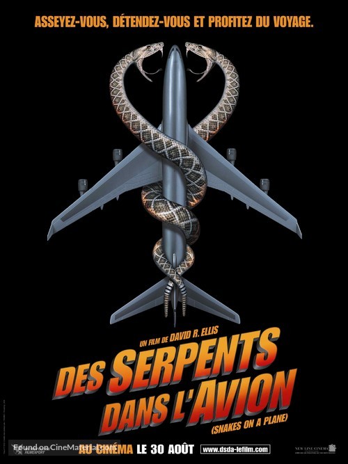 Snakes on a Plane - French Movie Poster