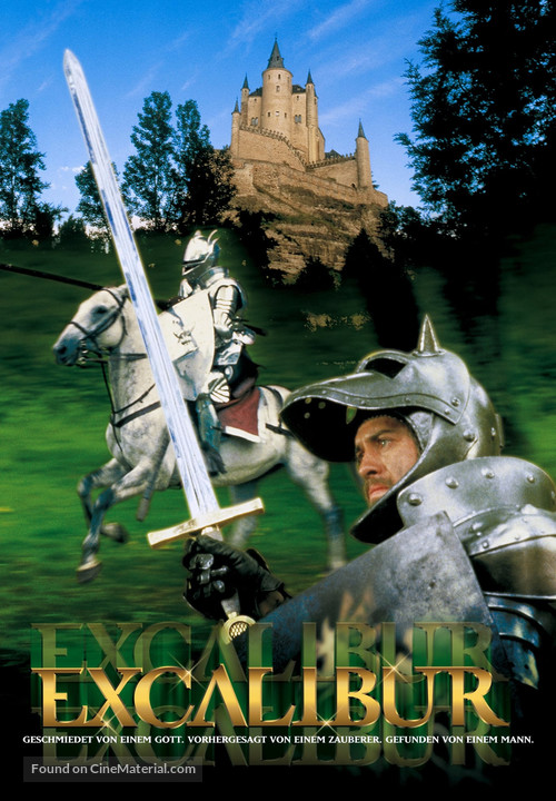 Excalibur - German Movie Cover