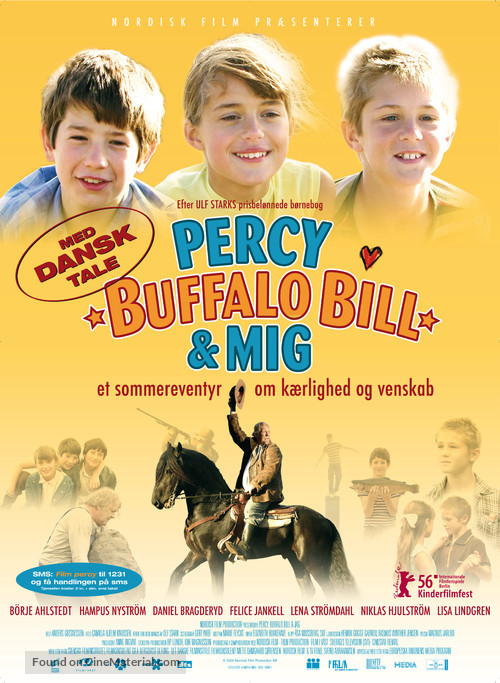 Percy, Buffalo Bill och jag - Danish Movie Poster
