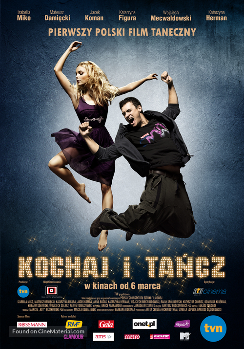 Kochaj i tancz - Polish Movie Poster