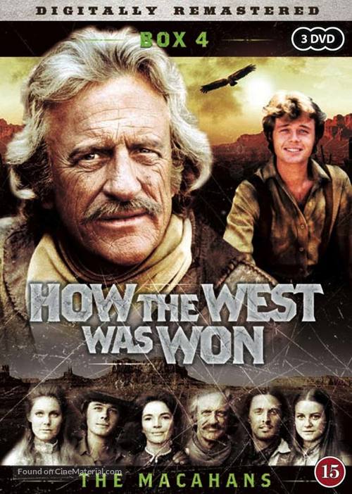 &quot;How the West Was Won&quot; - Danish DVD movie cover