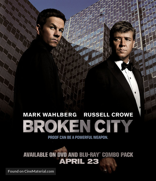 Broken City - Video release movie poster