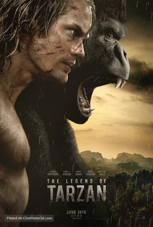 The Legend of Tarzan - Philippine Movie Poster
