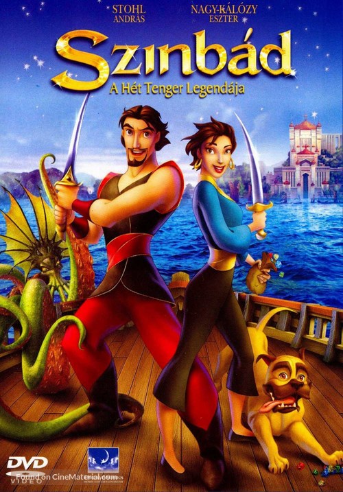 Sinbad: Legend of the Seven Seas - Hungarian Movie Cover