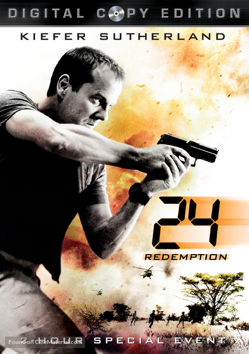 24: Redemption - DVD movie cover