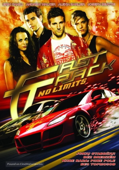 Fast Track: No Limits - Lithuanian Movie Cover