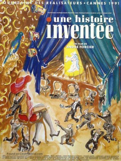 Une histoire invent&eacute;e - Canadian Movie Poster