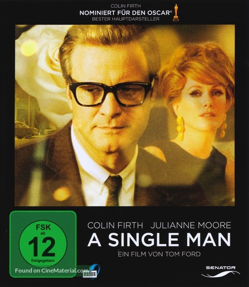 A Single Man - German Blu-Ray movie cover