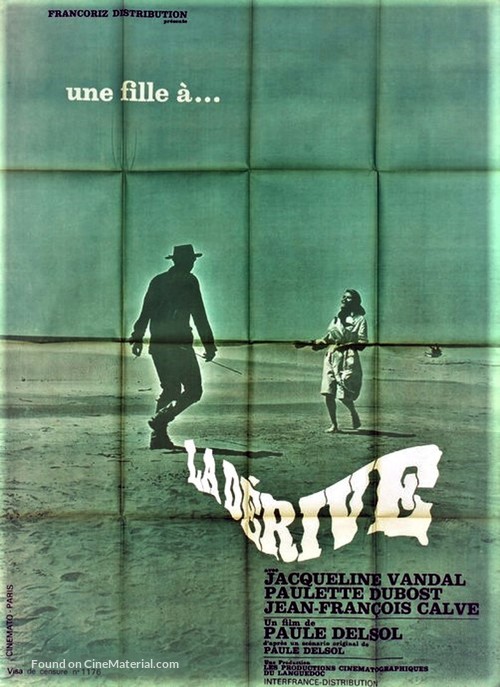 La d&eacute;rive - French Movie Poster