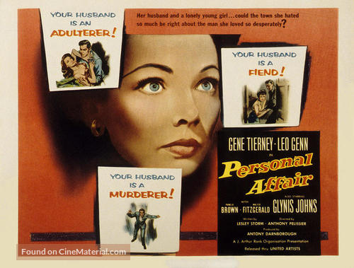 Personal Affair - Movie Poster