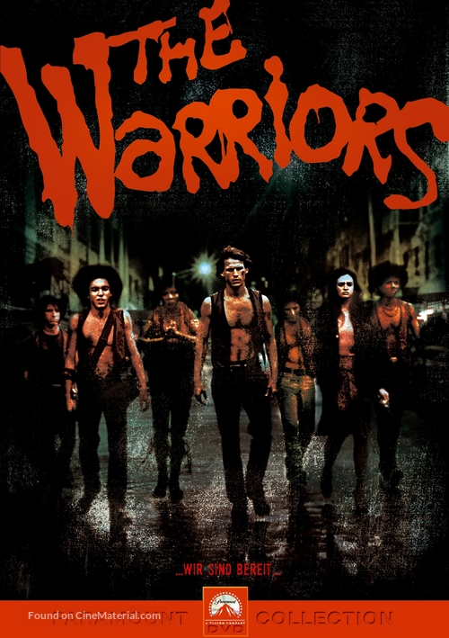 The Warriors - German DVD movie cover