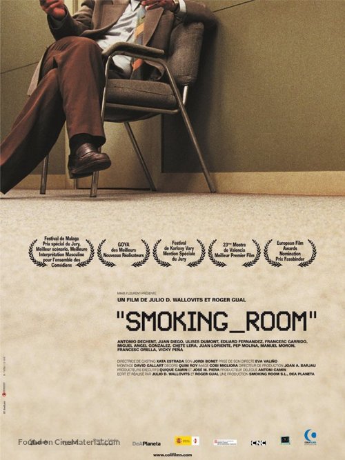 Smoking Room - French poster