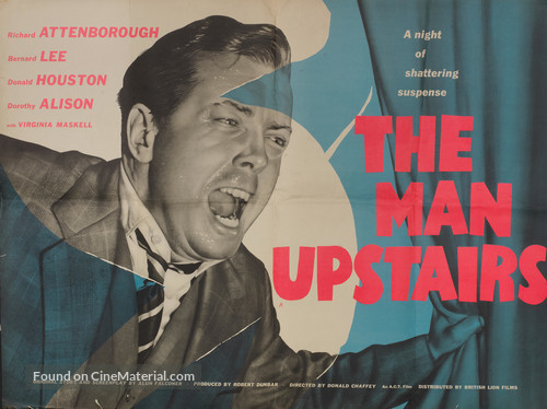 The Man Upstairs - British Movie Poster