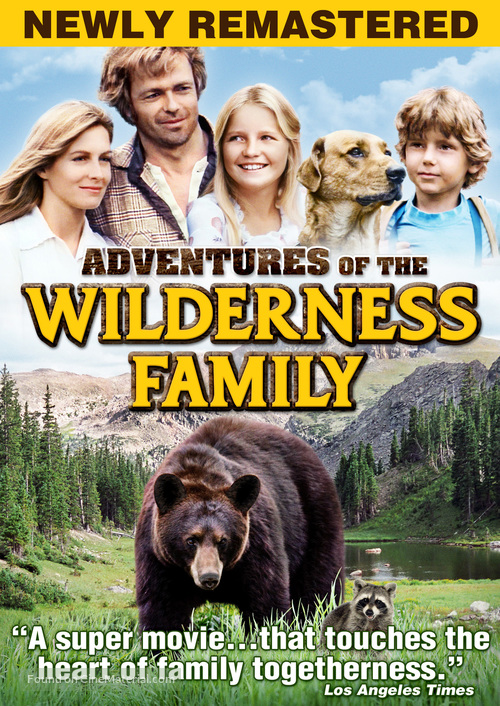 The Adventures of the Wilderness Family - DVD movie cover