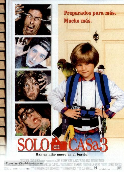 Home Alone 3 - Spanish Movie Poster