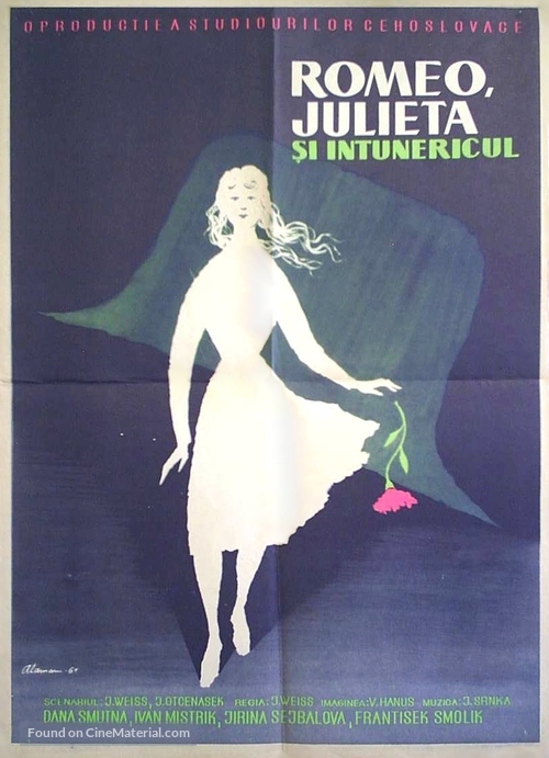 Romeo, Julia a tma - Romanian Movie Poster