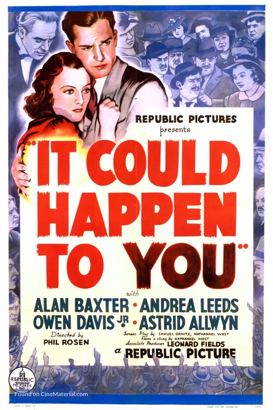 It Could Happen to You - Movie Poster