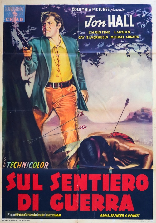 Brave Warrior - Italian Movie Poster