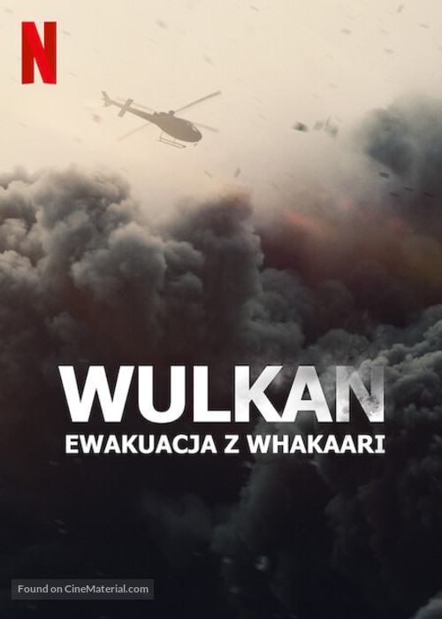 The Volcano: Rescue from Whakaari - Polish Movie Poster