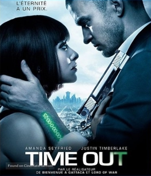 In Time - French Blu-Ray movie cover