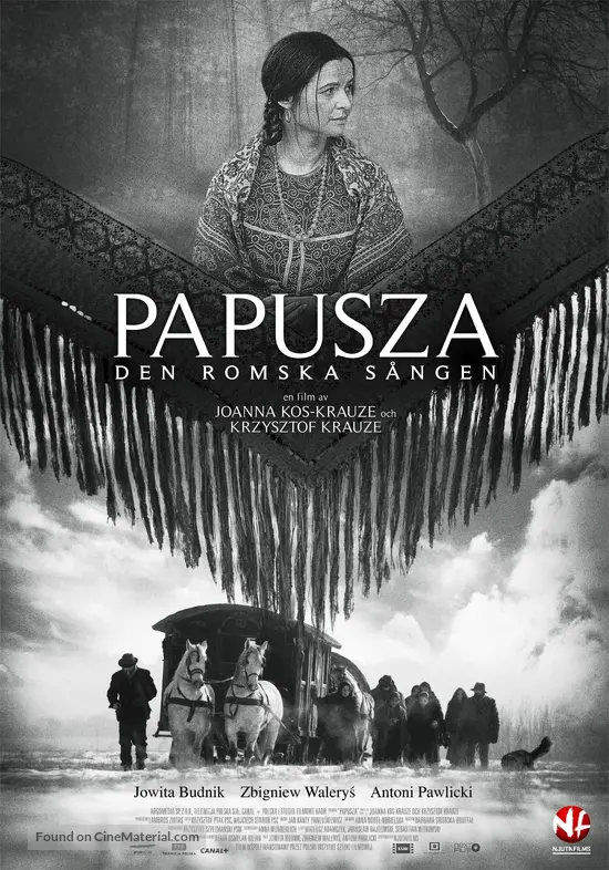 Papusza - Swedish Movie Poster