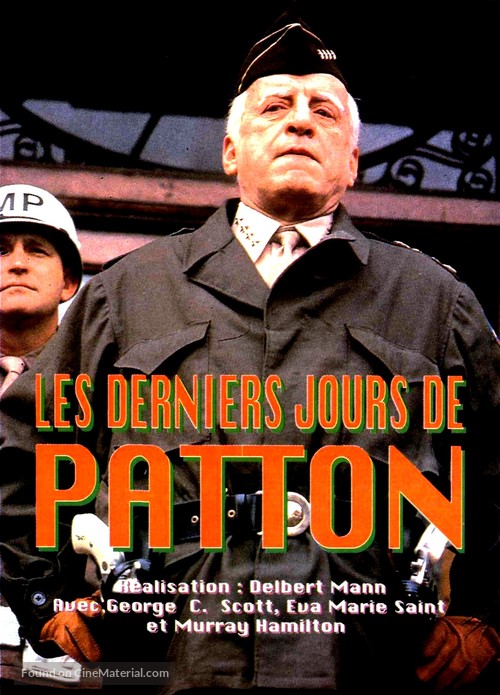 The Last Days of Patton - French Movie Cover