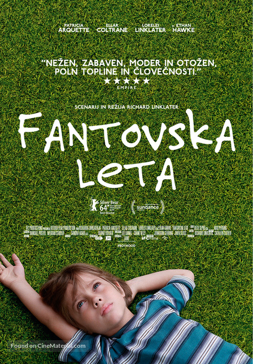 Boyhood - Slovenian Movie Poster
