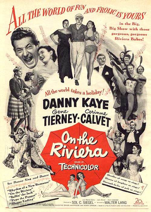 On the Riviera - Movie Poster