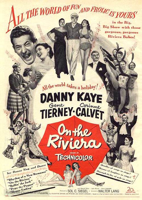 On the Riviera - Movie Poster