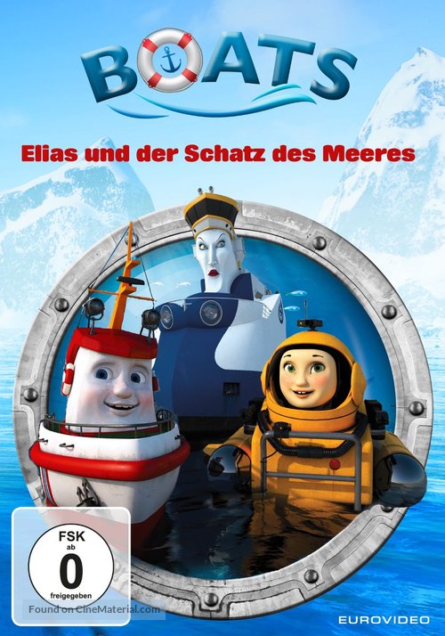 Elias en de schat van de zee - German DVD movie cover