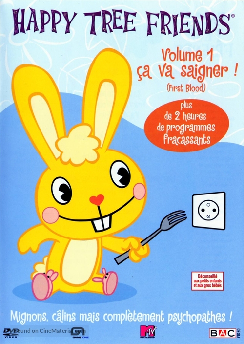 &quot;Happy Tree Friends&quot; - French DVD movie cover