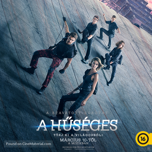 The Divergent Series: Allegiant - Hungarian Movie Poster